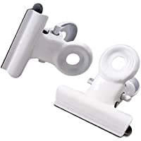 Coideal - Clips de metal para bulldog (30 unidades- 22 mm)- color blanco